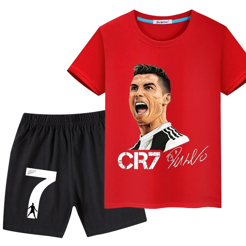 חליפה מודפסת רונאלדו לילדים